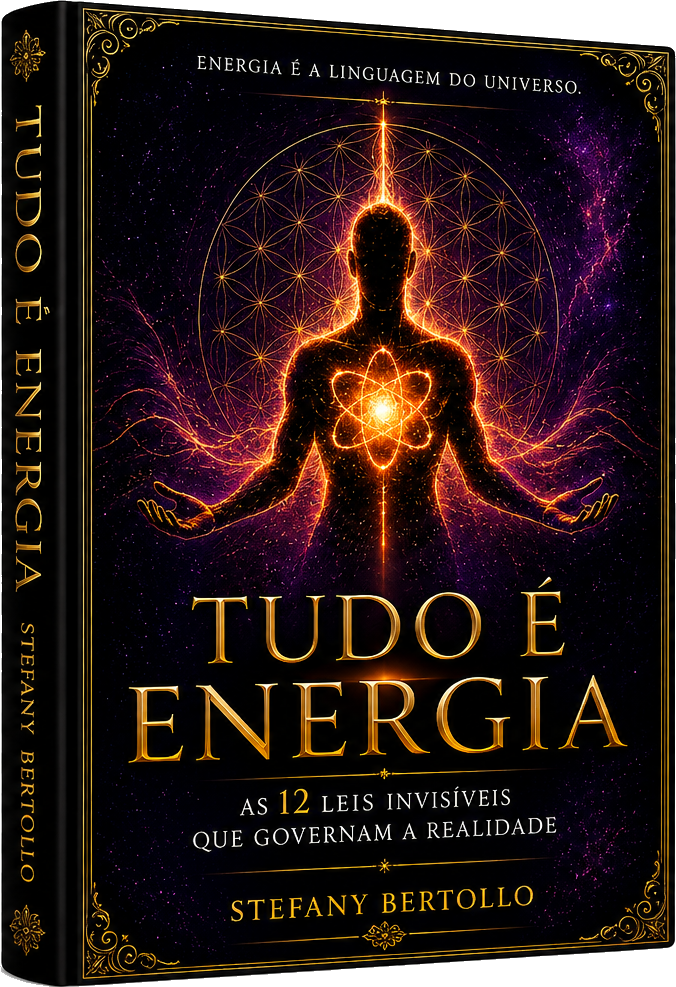 Capa do livro Tudo é Energia, de Stefany Bertollo